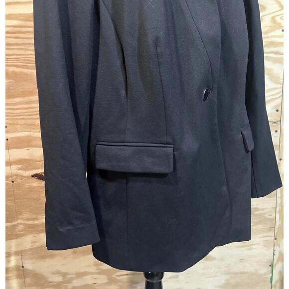 Lane Bryant The Bryant Blazer Black Size 18 Preppy Academia Old Money - Picture 4 of 15